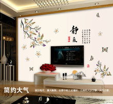 3 d flowers sitting room sofa background wall waterproof wall adornment household adornment wall stickers SM6