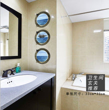 3 d wall stickers Z - 1-003 three-dimensional ocean ship Personality study background decorative stickers SM6