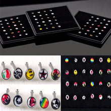 316L Stainless Surgical Steel Nose Piercing Rhinestone Stud MultiStyle Nose Ring Nose Stud Body Jewelry 24pcs or 40pcs SM6