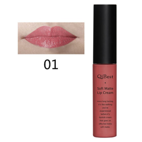 34 Colors Liquid Matte Lipstick Non-stick Long Lasting Lipsticks Lip Gloss Brand Makeup Cosmetics SM6