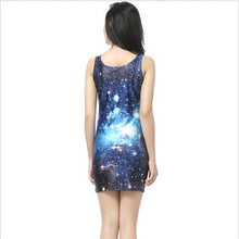 3D Digital Print Vest Dress Women Dress Womens Sexy Bodycon Mini Dress Star Wars Harry Potter Galaxy Black Print Dress SM6