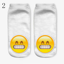 3D Emoji Printing Expression Socks Women Men Socks Funny Low Ankle Short Socks SM6