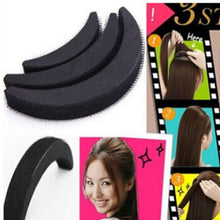 3Pcs Sponge Hair Maker Styling Twist Magic Bun Hair Base Bump Styling Insert Tool Volume Twist Bun Hair Base SM6