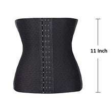 3XL Body Shapers Steel Bones Latex Waist Trainer Women High Waist Cincher Training Corset Underbust Slimming Belt Shaper SM6