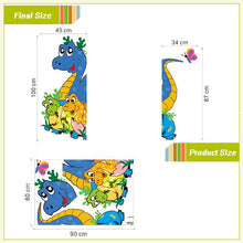 3d dinosaurs wall stickers room decorations cd006. diy adesivos de paredes home decals animal mural art print cartoon poster SM6