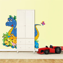 3d dinosaurs wall stickers room decorations cd006. diy adesivos de paredes home decals animal mural art print cartoon poster SM6