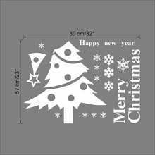 3d merry christmas tree new year wall stickers room covers decor 041. diy vinyl gift home decals festival mual art poster 3.5 SM6