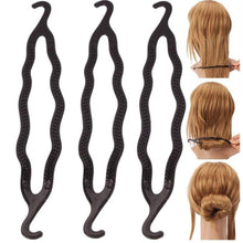 3pcss Hair Twist Styling Maker Bun Curler Braid Women Accessory Tool Magic Hair Styling  SM6