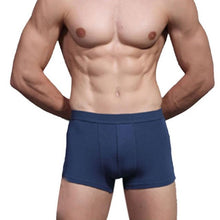 4 Colors  New Hot Men Underwear High Quality Bamboo Fiber Solid Men's Boxers Soft Underpaties Men Male Shorts Panties SM6