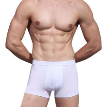 4 Colors  New Hot Men Underwear High Quality Bamboo Fiber Solid Men's Boxers Soft Underpaties Men Male Shorts Panties SM6