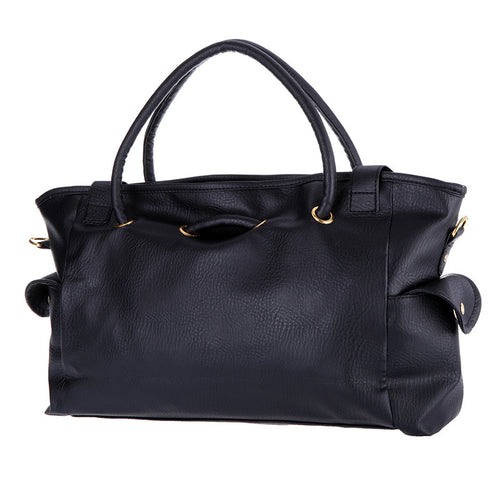 4 Colors Handbags PU Leather Big Capacity Tote Lady Woman Handbag Shoulder Bag SM6