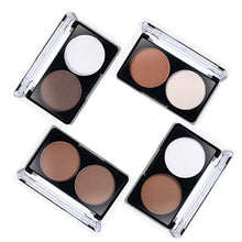 4 Patterns Face Shading Powder Contour Highlighter Bronzer Palette Set Trimming Makeup Face Contour Grooming Pressed Powder SM6