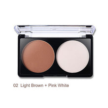 4 Patterns Face Shading Powder Contour Highlighter Bronzer Palette Set Trimming Makeup Face Contour Grooming Pressed Powder SM6