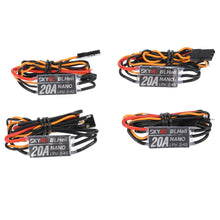 4 Pcs SKYRC Drone Engine Parts Nano 20A Brushless ESC Electronic Speed Controller with BLHeli Firmware for QAV250 300 Quadcopter SM6