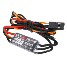 4 Pcs SKYRC Drone Engine Parts Nano 20A Brushless ESC Electronic Speed Controller with BLHeli Firmware for QAV250 300 Quadcopter SM6