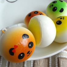 4 cm Cute P a Squishy Kawaii Buns Bread Charms Key Bag Cell Phone Straps Bag Parts   Accessories SM6