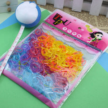 400Pcs Child Baby TPU Hair Holders Rubber B s Elastics Girl's Tie Gum SM6