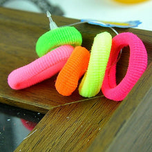 40Pcs Colorful Child Hair Holders Cute Rubber Hair B s Elastics Accessories 3cm Girl Women Charms Tie Gum Headb s SM6