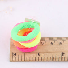 40Pcs Colorful Child Hair Holders Cute Rubber Hair B s Elastics Accessories 3cm Girl Women Charms Tie Gum Headb s SM6