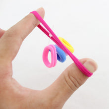 40Pcs Colorful Child Hair Holders Cute Rubber Hair B s Elastics Accessories 3cm Girl Women Charms Tie Gum Headb s SM6