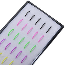40pcs box Neon Color Surgical Stainless Steel Fake Piercing Hoop Nose Ring SM6