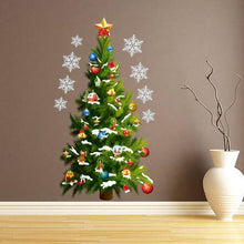 45*82cm Christmas Tree Wall Sticker Vinyl Removable Wall Stickers Home Wall Decor Poster vinilos paredes SM6