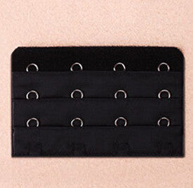 4Pcs Ladies Useful Bra Extenders Strap Extension 4 Hooks 4 Rows Adjustable Belt Buckle Multi Color Available  SM6