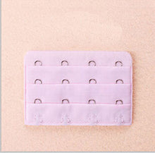 4Pcs Ladies Useful Bra Extenders Strap Extension 4 Hooks 4 Rows Adjustable Belt Buckle Multi Color Available  SM6