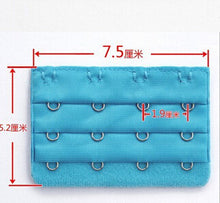 4Pcs Ladies Useful Bra Extenders Strap Extension 4 Hooks 4 Rows Adjustable Belt Buckle Multi Color Available  SM6