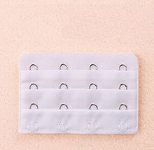 4Pcs Ladies Useful Bra Extenders Strap Extension 4 Hooks 4 Rows Adjustable Belt Buckle Multi Color Available  SM6