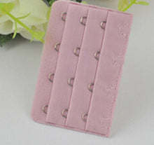 4Pcs Ladies Useful Bra Extenders Strap Extension 4 Hooks 4 Rows Adjustable Belt Buckle Multi Color Available  SM6