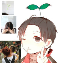 4Pcs Novelty grass clips popular headwear clasp antenna hairpins 4*6cm hair pin bean sprout headwear SM6