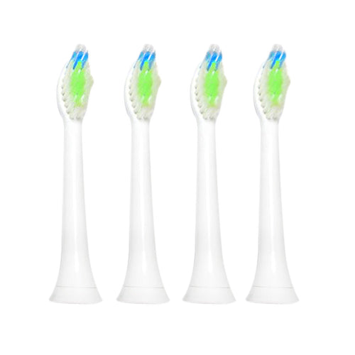4Pcs Soft Bristle Electric Toothbrush Sonic Replacement Heads Fits for Philips Proresults Sonicare Diamond Clean HX6064 SM6