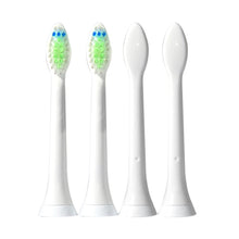 4Pcs Soft Bristle Electric Toothbrush Sonic Replacement Heads Fits for Philips Proresults Sonicare Diamond Clean HX6064 SM6