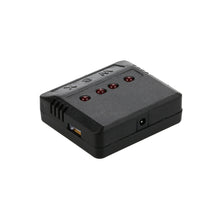 4pcs 37V 200mAh 30C Upgrade Lipo Battery with 4 in 1 Charger Set for Blade Inductrix Tiny Whoop BLH8700 BLH8580 RC Quadcopter SM6