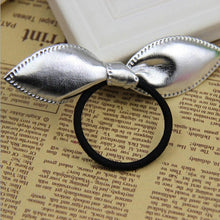 4pcs Cute Single Sequin Rabbit Ears Rubber Band Baby Girl Hair Accessories Bands Hair Elastic Accessories Girl Women #3546 SM6