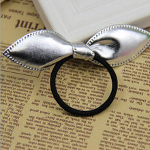 4pcs Cute Single Sequin Rabbit Ears Rubber Band Baby Girl Hair Accessories Bands Hair Elastic Accessories Girl Women #3546 SM6