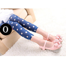 5-12Years Baby Kids Stretch Skinny Leggings Pants Printed Floral Girls Trousers  SM6