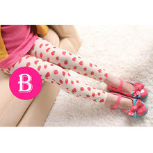 5-12Years Baby Kids Stretch Skinny Leggings Pants Printed Floral Girls Trousers  SM6