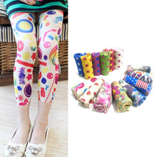 5-12Years Baby Kids Stretch Skinny Leggings Pants Printed Floral Girls Trousers  SM6