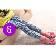 5-12Years Baby Kids Stretch Skinny Leggings Pants Printed Floral Girls Trousers  SM6