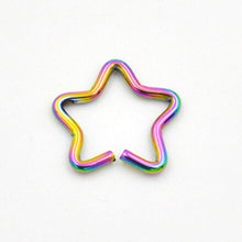 5 Colors s Punk Ear Cuff Wrap Five Pointed Star Clip On Earring Non Piercing Jewelry SM6