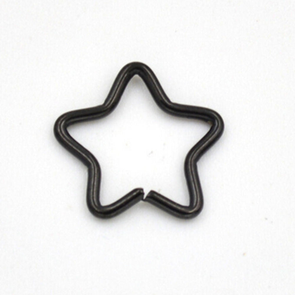 5 Colors s Punk Ear Cuff Wrap Five Pointed Star Clip On Earring Non Piercing Jewelry SM6