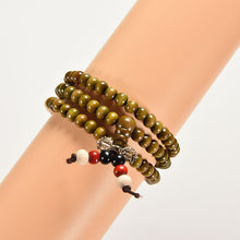 5 Colors 6mm 108 Prayer Bead Mala Multi-layer Bracelet Women Men S alwood Buddhist Buddha Meditation Bracelets SM6