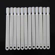 50 Pieces Natural / Transparent Nail Art False Tips Sticks Practice Display Fan Board Design Tools SM6
