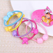 50Pcs Cartoon Animal Shape Elastic Hair B s Baby Mini Rubber B  Hair Rope Ponytail Holder for Kids Girl SM6