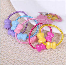50Pcs Cartoon Animal Shape Elastic Hair B s Baby Mini Rubber B  Hair Rope Ponytail Holder for Kids Girl SM6