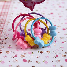 50Pcs Cartoon Animal Shape Elastic Hair B s Baby Mini Rubber B  Hair Rope Ponytail Holder for Kids Girl SM6