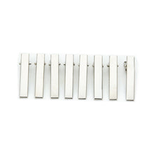 50Pcs Silver Flat Metal Single Prong Alligator Hair Clips Barrette For Bows DIY Accessories Hairpins SM6