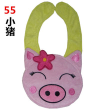 56 Patterns Kids Baby Bibs Animals Waterproof Cotton Saliva Towel Infant Lunch Bib SM6
